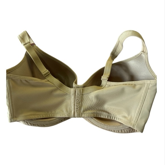 Cacique Tan Seamless Bra with Adjustable Straps - Picture 2 of 8